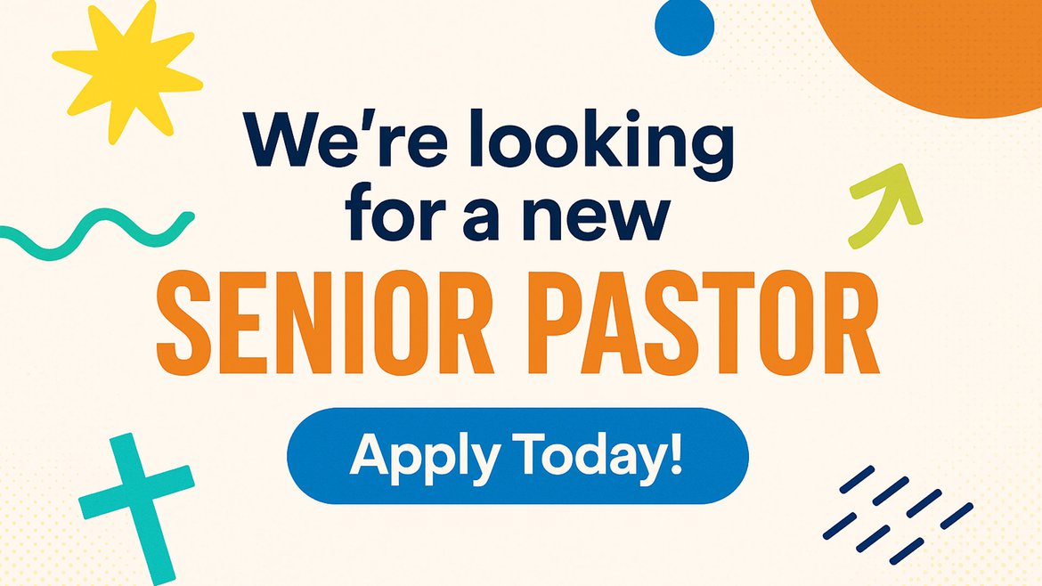 Senior Pastor — Apply Today